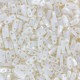 Miyuki quarter tila 5x1.2mm beads - Antique ivory pearl ceylon QTL-592